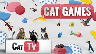 กสท เกมส์ | Ultimate Cat TV Compilation เล่ม 26 | 2 ชั่วโมง 🐝🐞🦋🦎🦜🐜🐭🧵