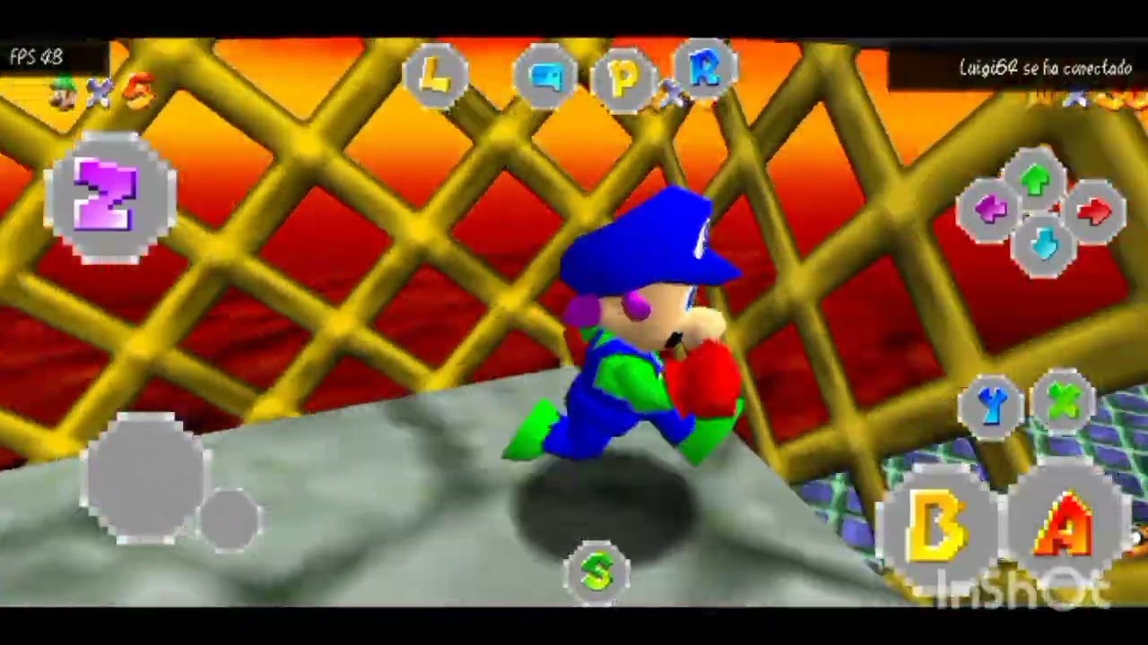 Cómo hacer una strad de speerunner en Mario 64 (sale mal)