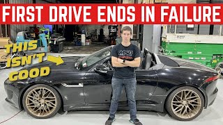 DISASTER STRIKES: The FIRST Drive Of My Jag FType Goes VERY Wrong