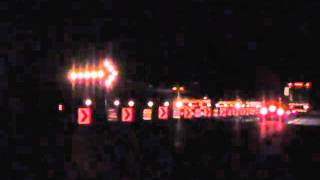 SynchroGUIDE™ sequential flashing warning lights