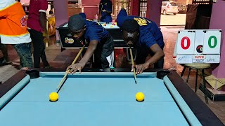 Jackson Asiku Vs David Kilama.  POOL CITY 48-MAN DOUBLE LIFE COMP.  RACE TO 4.