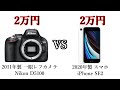 一眼レフ】Nikon D5100 vs iPhone SE2【スマホ】 - YouTube