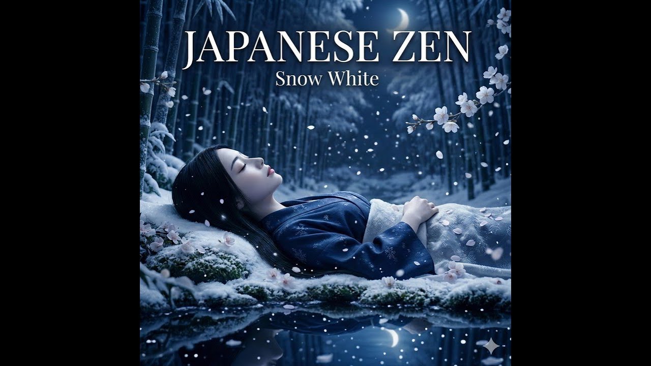 Japanese Sleep Music 💤 白雪姫 | Winter Forest Zen Lullaby