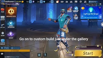 How to change your quick build