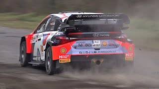 Dani Sordo 2025 spec Hyundai i20 N Rally1 (non-hybrid) at Monza Rally Show 2024 | *sounds amazing*