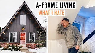 What I Wish I Knew Before Living in my A-Frame House Full Time