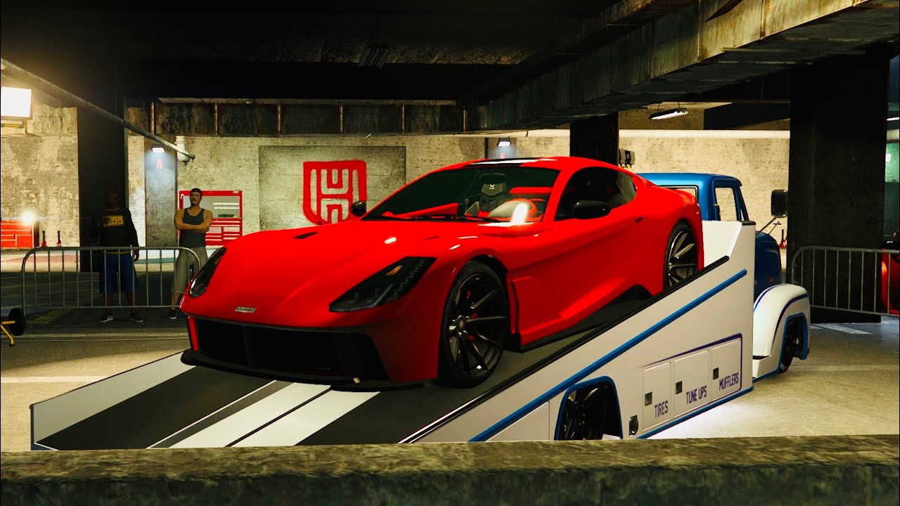 GTA5 PS5版(26・1/15)週アプデ　車屋訪問
