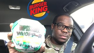 BURGER KING HAS A BURGER WITH NO MEAT!!! | IMPOSSIBLE WHOPPER TASTE TEST!