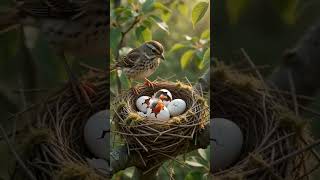 The Journey of a Mother Bird | From Eggs to Baby Chicks