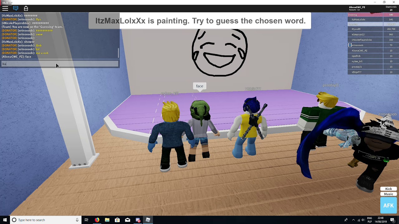 Paint ,N Guess II Roblox II YouTube