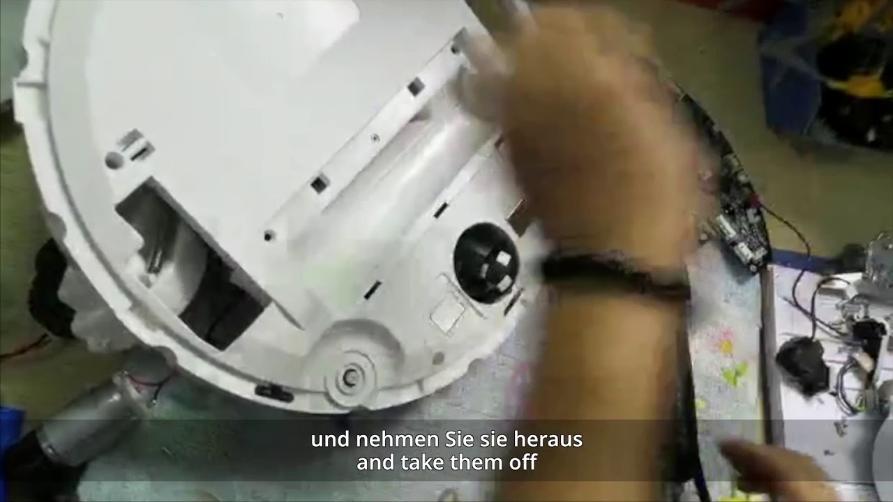 Disassembling the Vacuum 2(Robot Vacuum Cleaner S6) YouTube