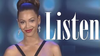 Beyoncé - Listen - Live [On-Screen Lyrics]