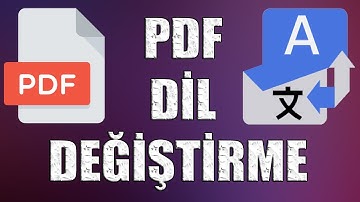 PDF Dil Değiştirme