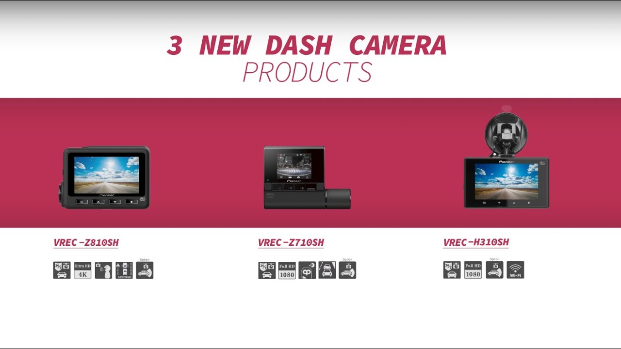 Pioneer Rv Fender Camera PIONEER DASH CAMERAS - YouTube