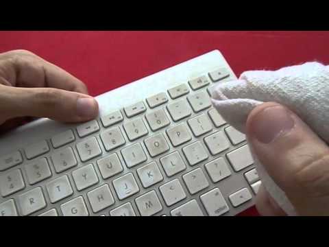 Como limpar teclado Apple