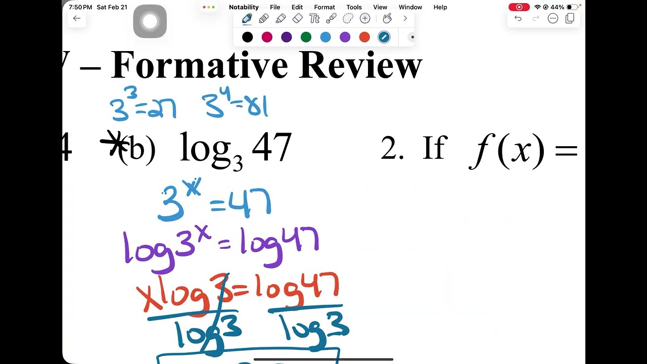 Formative Review Indicator 4.2 - Evaluating