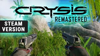 CRYSIS REMASTERED (Steam) - Gameplay\/Graphics Settings Comparison - Worth Getting in 2021?