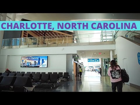 Video: Шарлотт аэропорту (CLT) Көз жаздымында: Толук жол