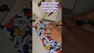 Aplicando Elástico Viés Em Calcinha Infantil