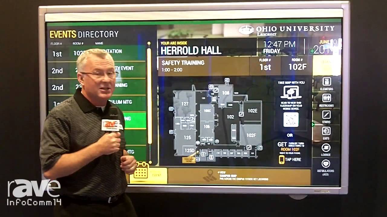 InfoComm 2014: Visix Demonstrates Interactive Wayfinding Developed by its Creative Services Team