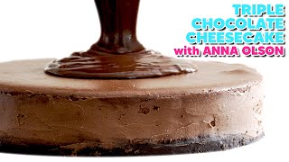 Anna's Triple Chocolate Cheesecake Recipe UNCUT!