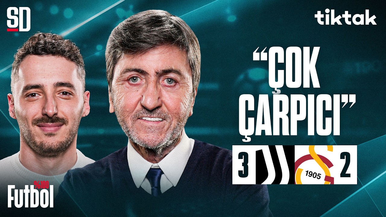 %100 FUTBOL l GALATASARAY SON 16 TURU'NDA! JUVENTUS 3-2 GALATASARAY, Barış Alper, Osimhen, Buruk