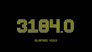 Famous 3600 seconds countdown timer with 1 fractional digits accuracy Wealth