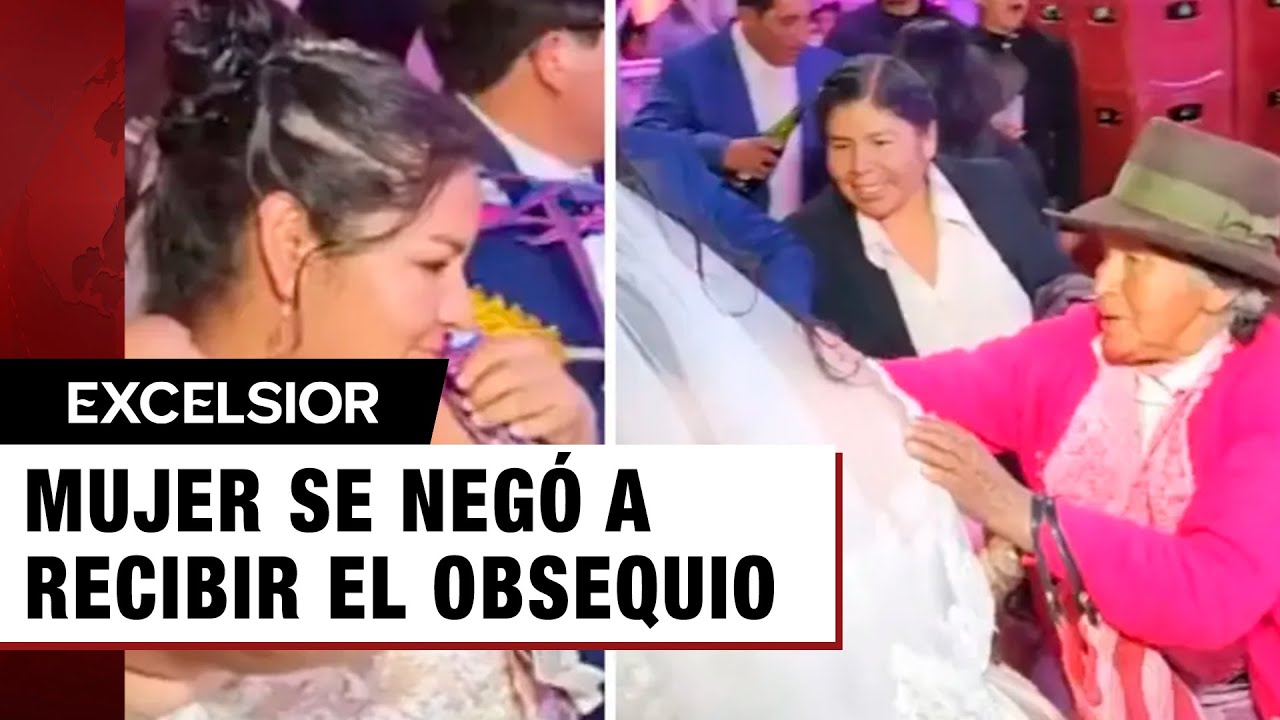 Así rechazó una novia el regalo de una abuelita por cómo estaba envuelto