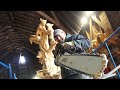 Learning from a Chainsaw Carving MASTER! (4K)
