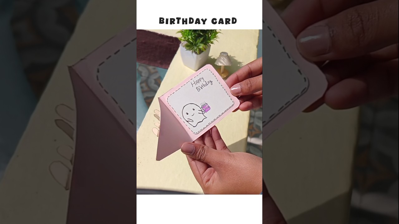 Birthday card from old wedding cards reuse idea 💡 