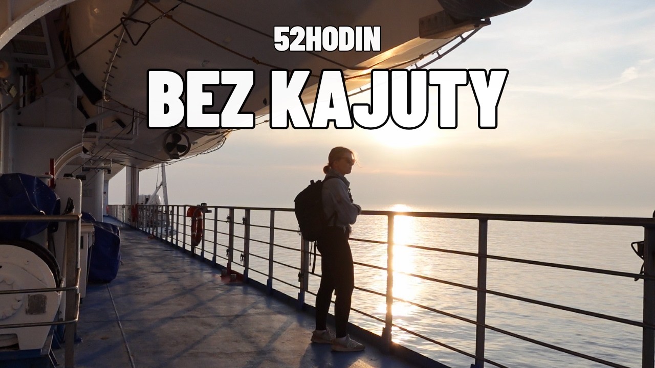 52hod. na TRAJEKTU DO MAROKA, sama a bez kajuty