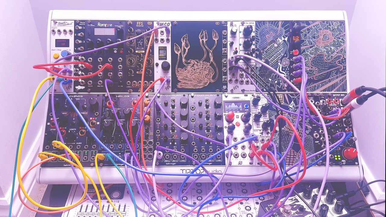 Generative Ambient Eurorack Modular Synth - Rample - MCO mkii