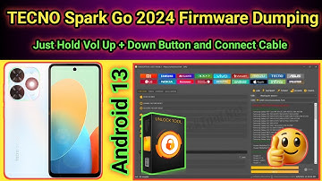 How to Read/Dump TECNO Spark Go 2024 firmware by unlock tool 2025