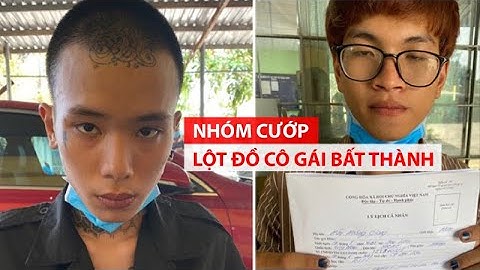 Công an thông tin việc bắt nhóm cướp lột đồ cô gái giữa đường - PLO