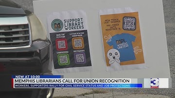 Memphis library workers push for union recognition