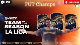 LIVE 🔴 FC24 Ultimate Team || RTG Account || LA LIGA TOTS Champs || #livestream