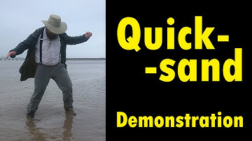 Quicksand demonstration