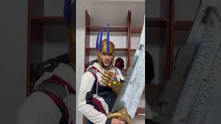 The Helmet Of Thanos Printed By With Epla