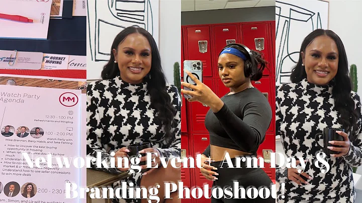 VLOG | REAL ESTATE NETWORKING EVENT, ARM DAY, CHIT CHAT & BRAND PHOTOSHOOT WITH CANON G7X MARK II