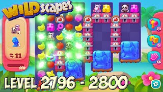 Wildscapes level 2796 - 2800 🐼 Playrix HD