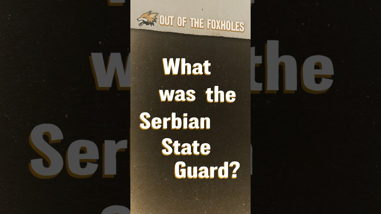 What Was the Serbian State Guard in WWII? #OOTF #shorts