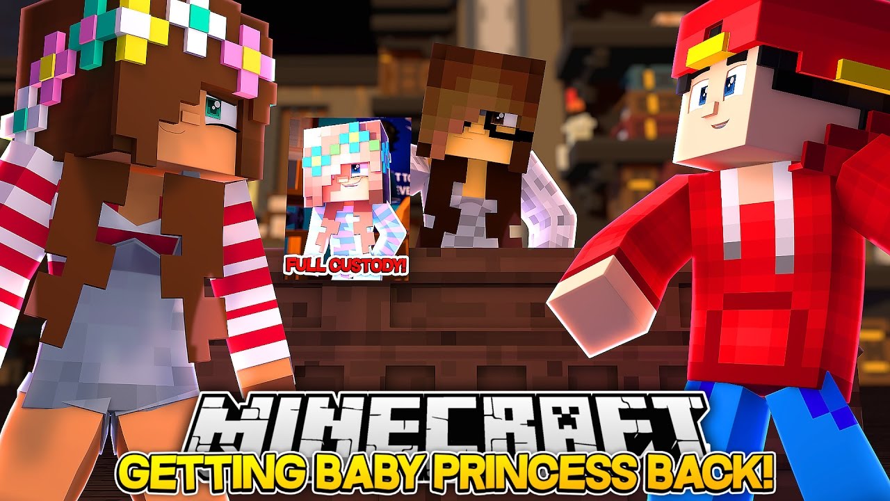 Minecraft Adventure - GETTING BABY PRINCESS BACK!!