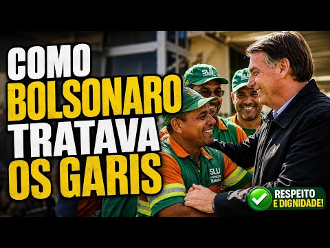 COMO BOLSONARO TRATAVA OS GARIS