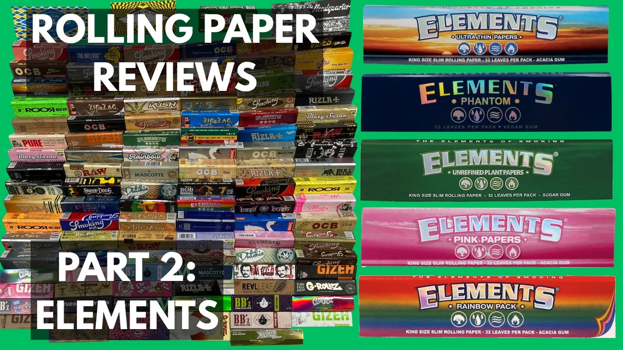 I Brought Over 100 King Size Rolling Papers - Elements