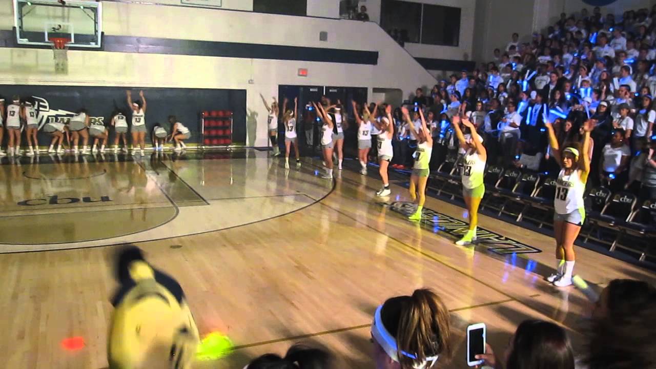 CBU Cheer Midnight Madness Routine 2013 YouTube