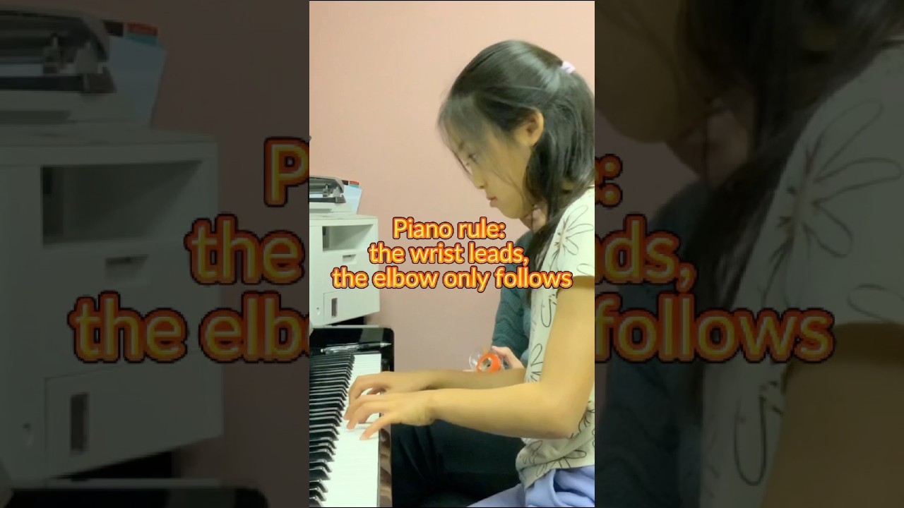 Piano Technique: Wrist or Elbow First?