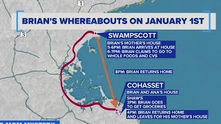 Retracing Brian Walshe's alleged movements in days after wife's disappearance | Banfield
