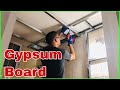 How to make the structures for Gypsum Board using track and stud