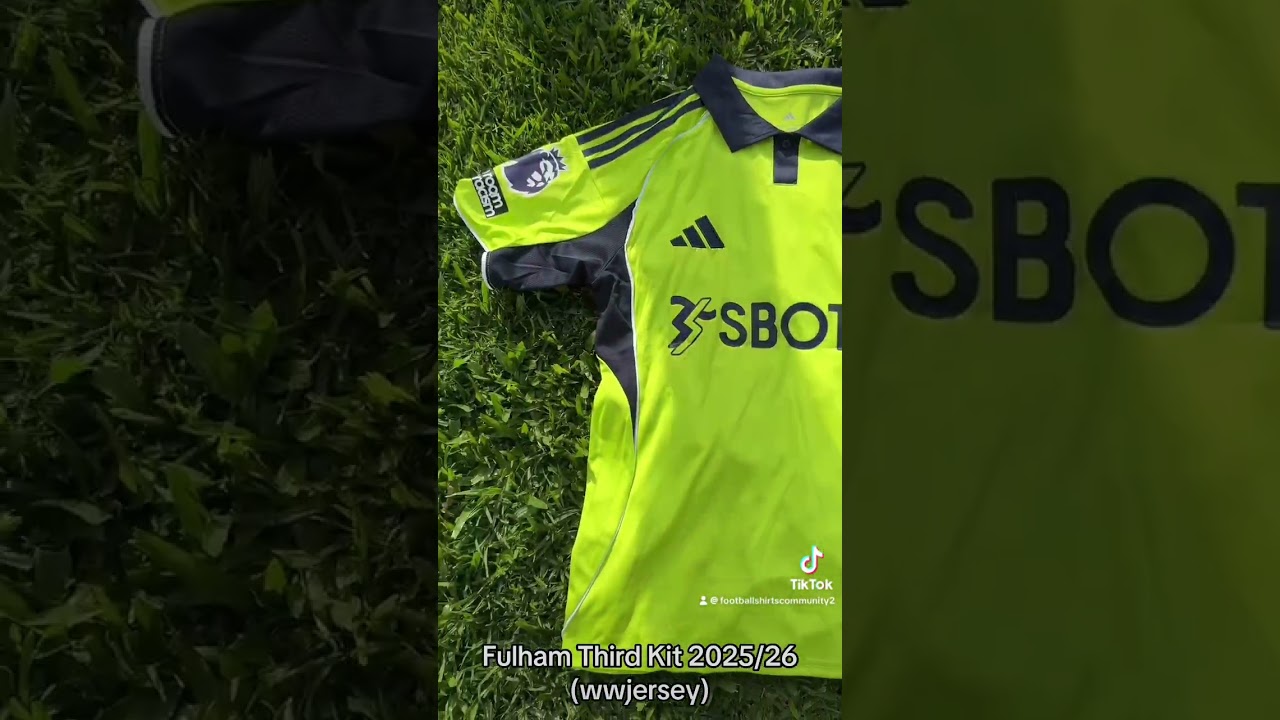 Fulham Third Kit 2025/26 (wwjersey) 