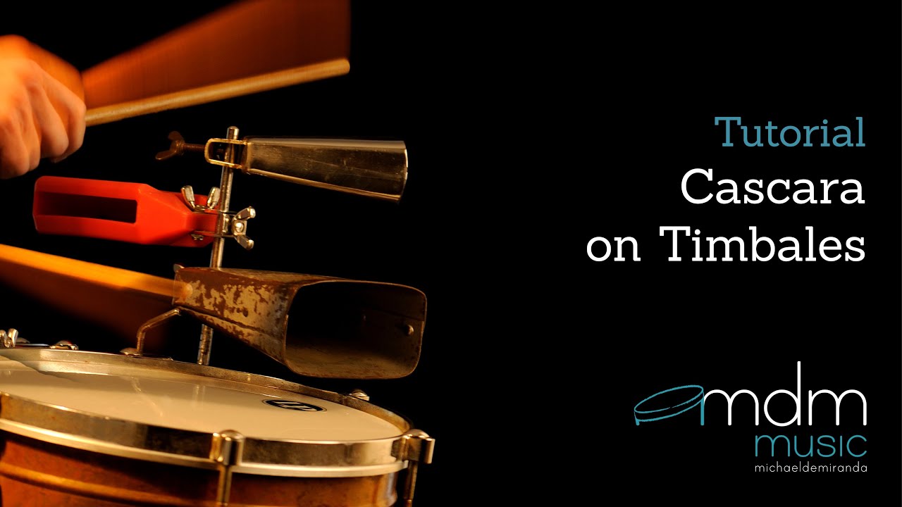Cascara on timbales Tutorial YouTube